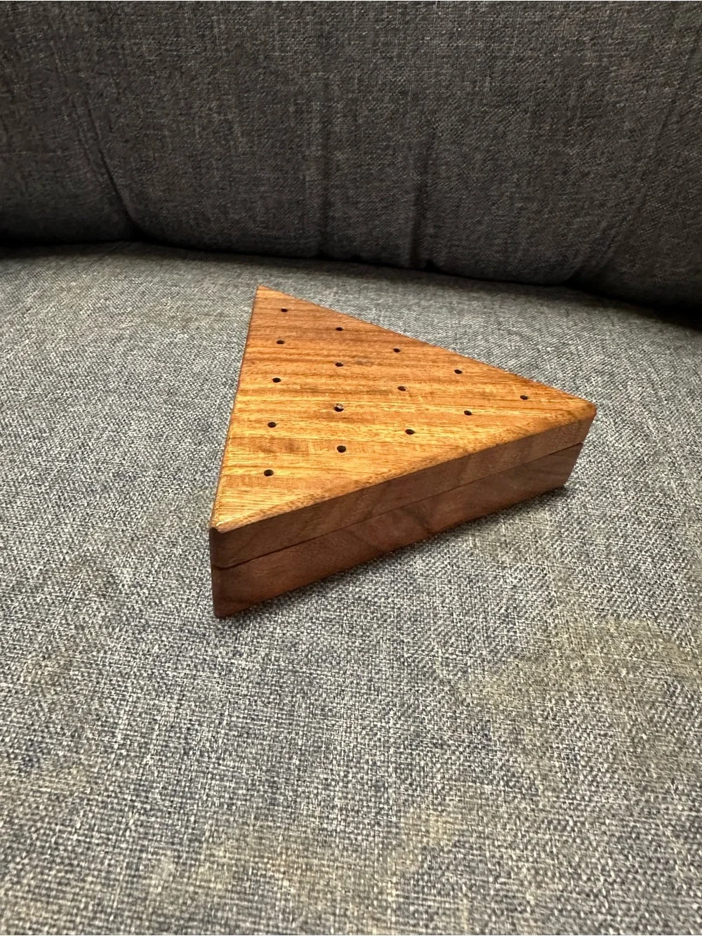 Pottery Barn Handcrafted Rosewood Game- Peg Board